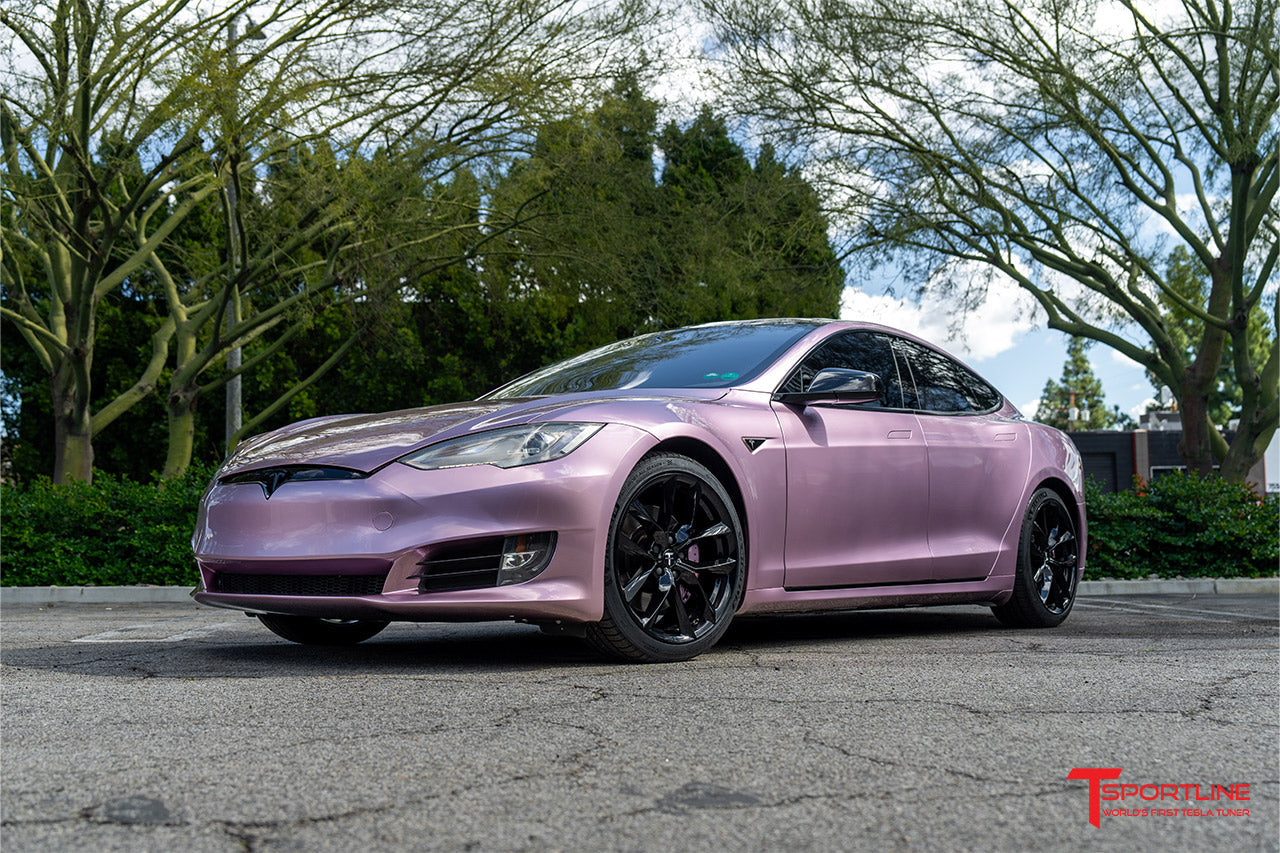 Tesla Model S Color Change Vinyl Wrap Complete Vehicle
