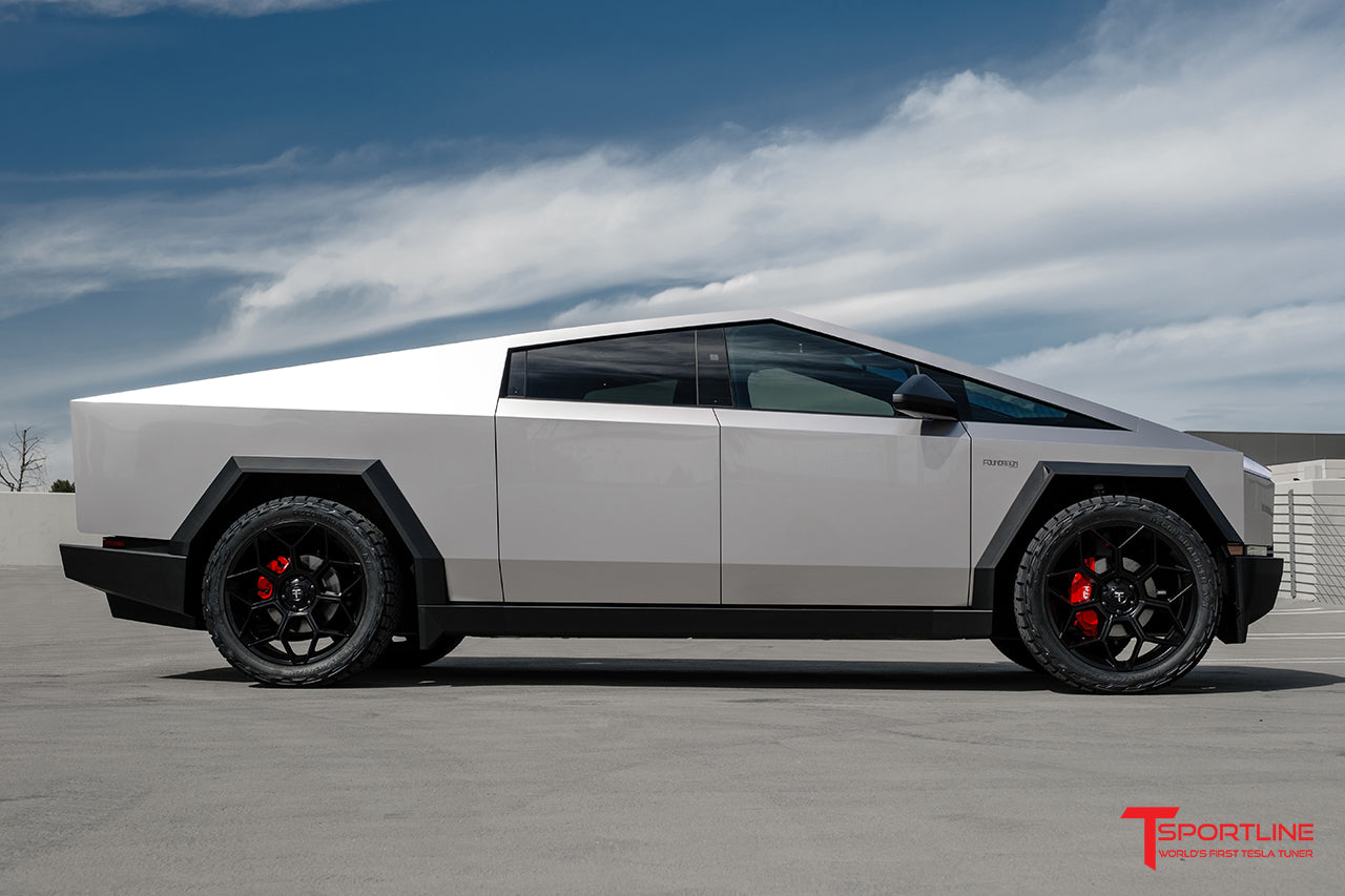 Tesla Cybertruck CT7 24" Fully Forged Lightweight Tesla Wheel (Set of 4) Open Box Special!