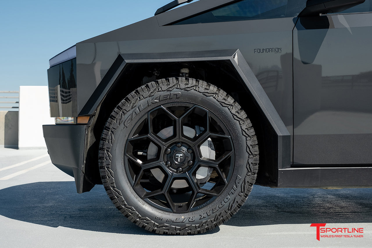 CT7 22" Tesla Cybertruck Fully Forged Lightweight Tesla Wheel (Set of 4)