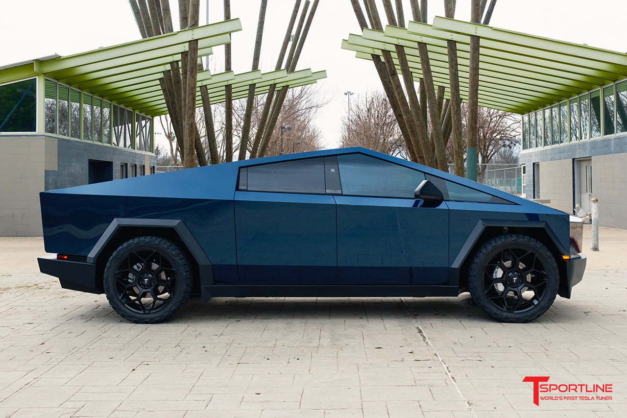 Tesla Cybertruck CT7 24" Fully Forged Lightweight Tesla Wheel (Set of 4) Open Box Special!