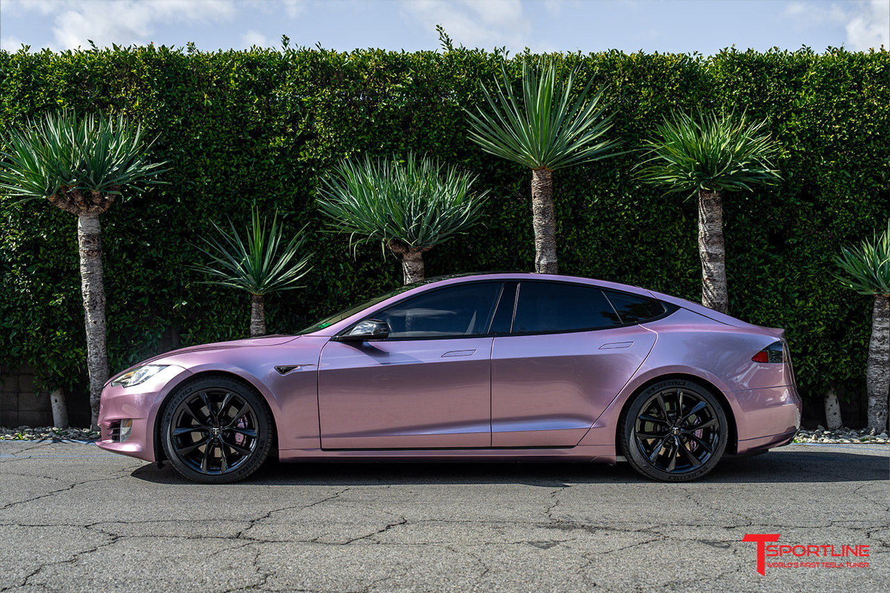 Tesla Model S Color Change Vinyl Wrap Complete Vehicle