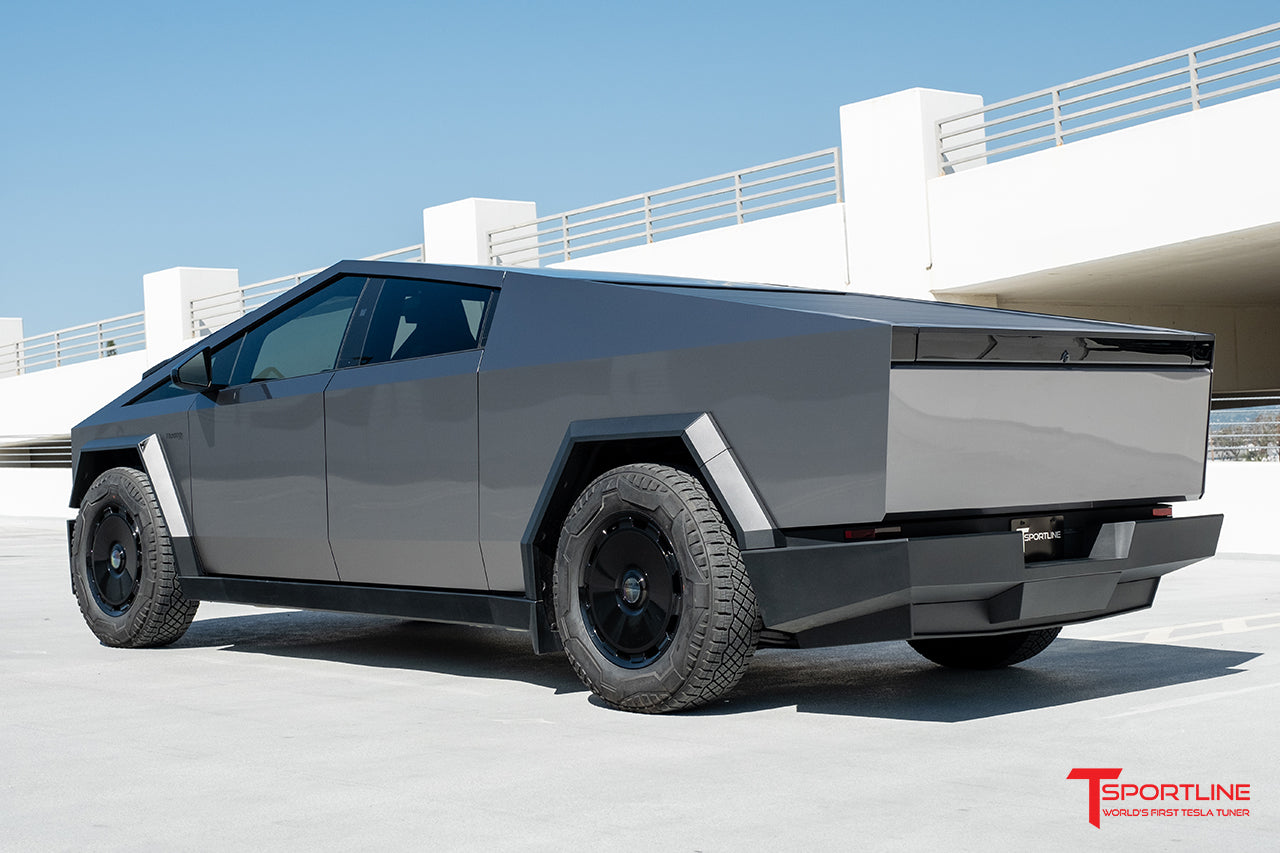 CTM 20" Tesla Cybertruck Fully Forged Monoblock Tesla Wheel and Tire Package (Set of 4)