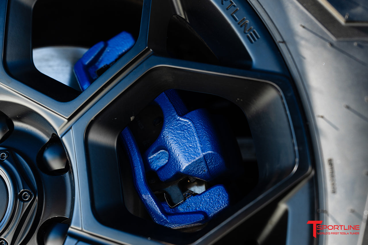 Tesla Cybertruck Brake Caliper Color Change (Custom Painted)