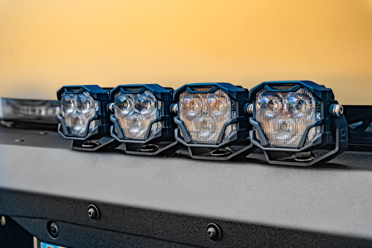 Tesla Cybertruck CTX Extreme Duty Steel Front Bumper with Integrated High-Output Power