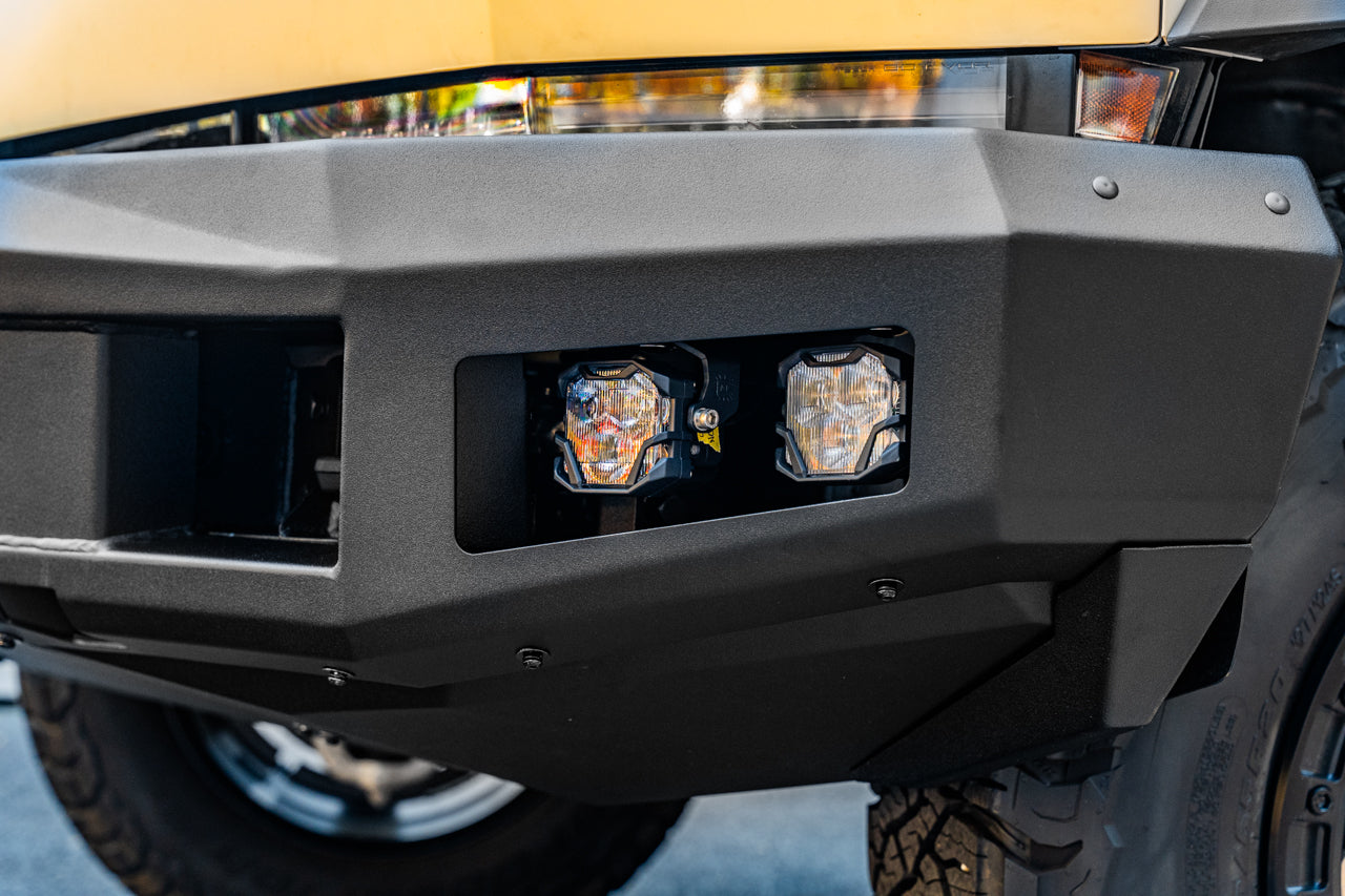 Tesla Cybertruck CTX Extreme Duty Steel Front Bumper with Integrated High-Output Power