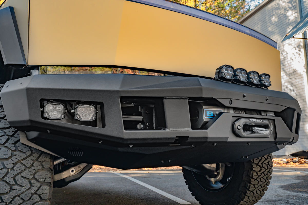 Tesla Cybertruck CTX Extreme Duty Front Bumper with Integrated High-Output Power