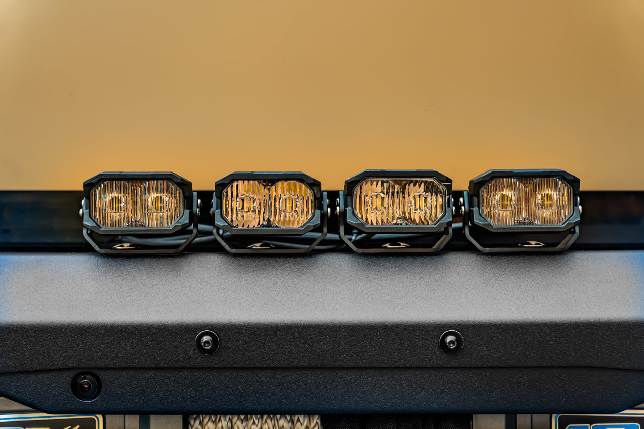 Tesla Cybertruck CTX Extreme Duty Steel Front Bumper with Integrated High-Output Power