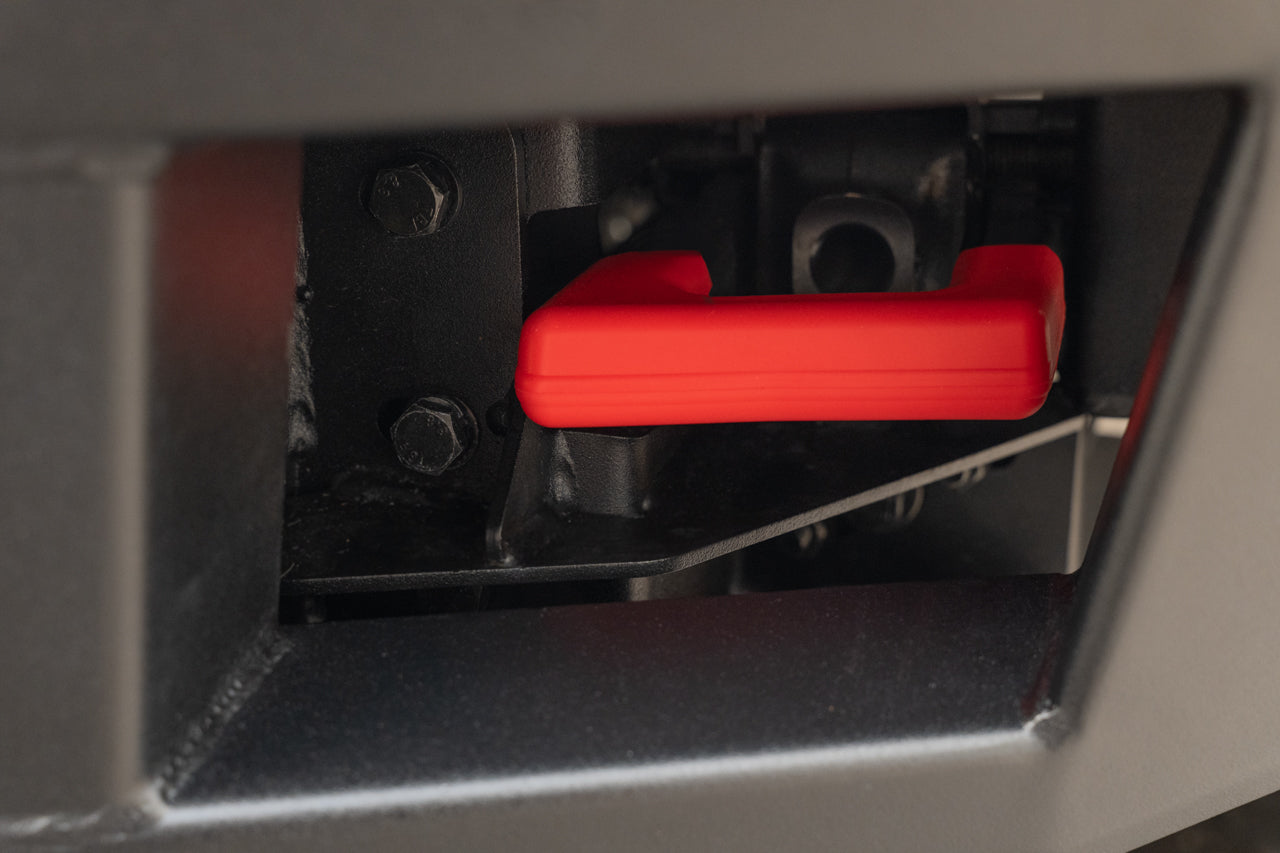 Tesla Cybertruck Bumper Tow Hook Red Silicone Slip-on Covers