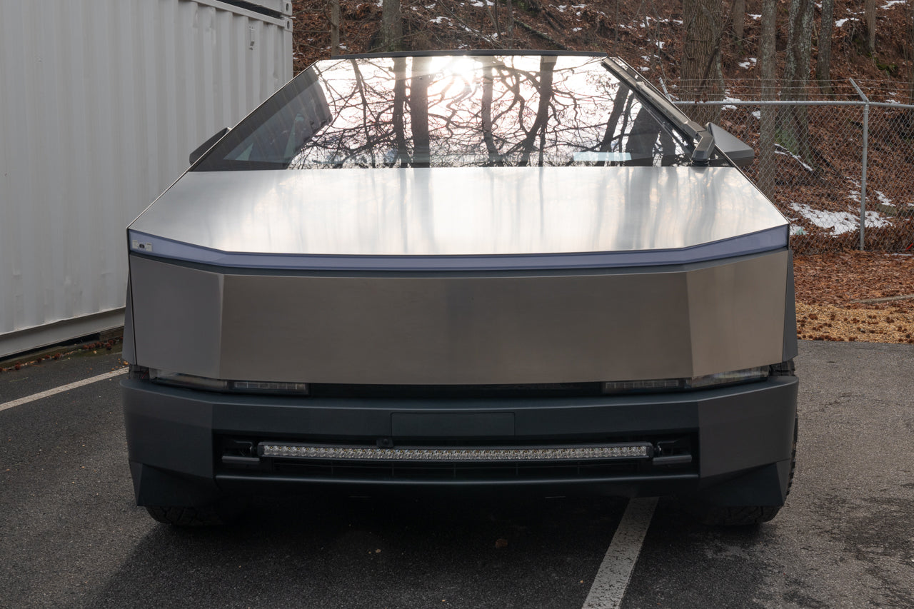Tesla Cybertruck Curved 40" Bumper Insert LED Off Road Light Bar / Lightbar