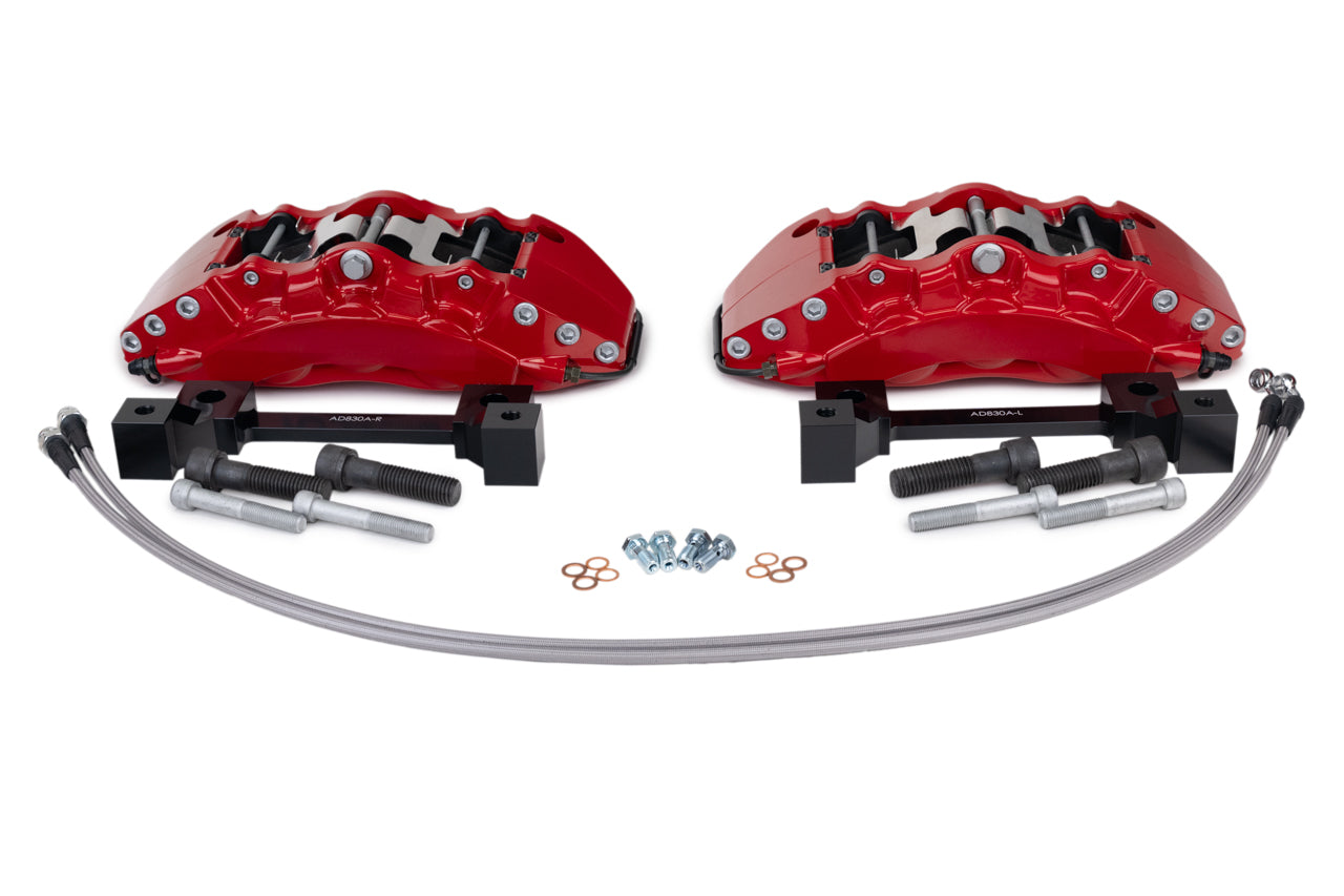 Tesla Cybertruck Big Brake Caliper & Rotor Kit (BBK) - 6 Piston Calipers & Two-Piece Rotors
