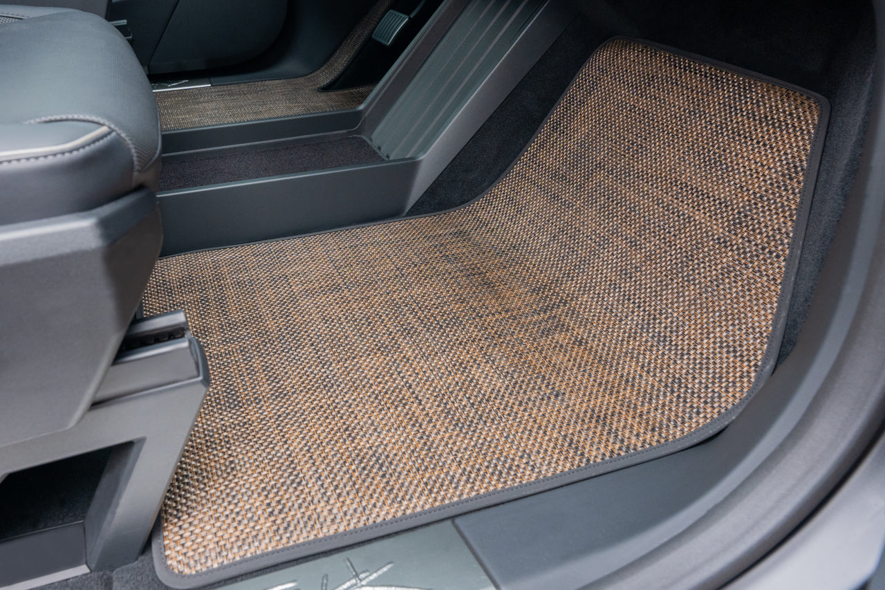 Tesla Cybertruck Chilewich Custom Color & Weave Floor Mat Sets