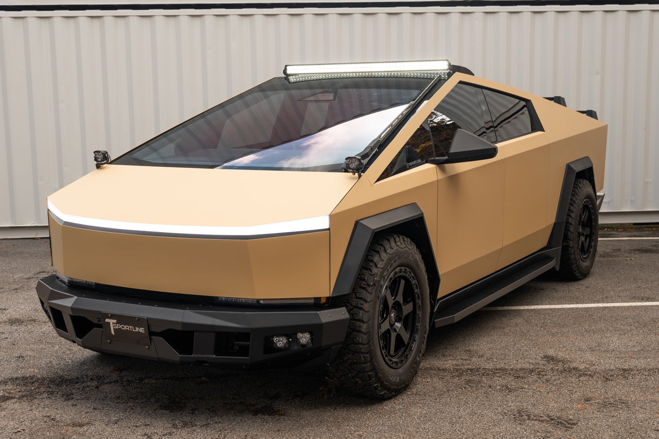 Tesla Cybertruck 50" LED Off Road Light Bar with Roof Top Quick Disconnect Kit