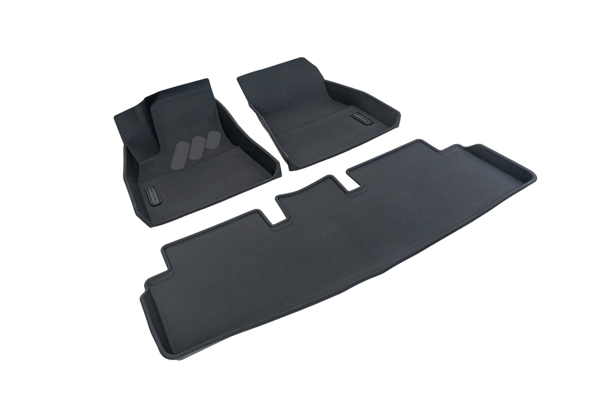 Tesla Model 3 Highland All-Weather Custom Fit Floor Liner Mats - Baselayer