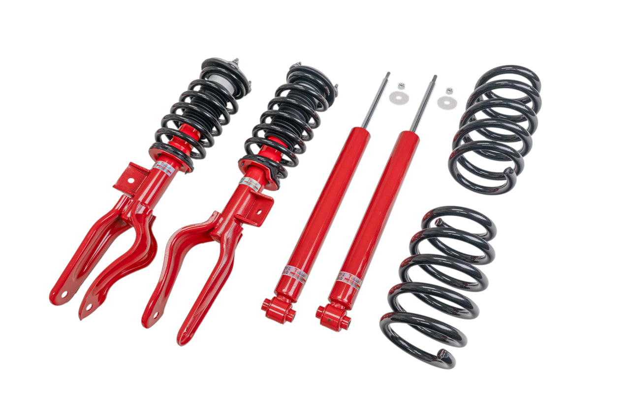 Tesla Model Y Comfort Ride Tuned Suspension Shock & Spring Package - T ...