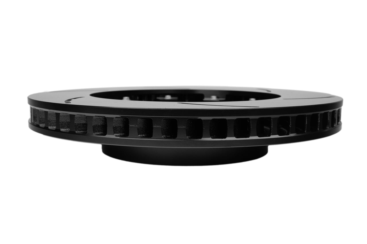 Tesla Cybertruck Lightweight Two-Piece High Performance Slotted & Cross Drilled Brake Rotors