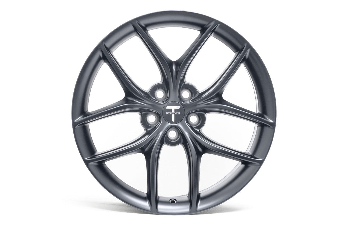 Tesla Model 3 TS5 19&quot; Wheel in Satin Gray (Set of 4) Open Box Special!