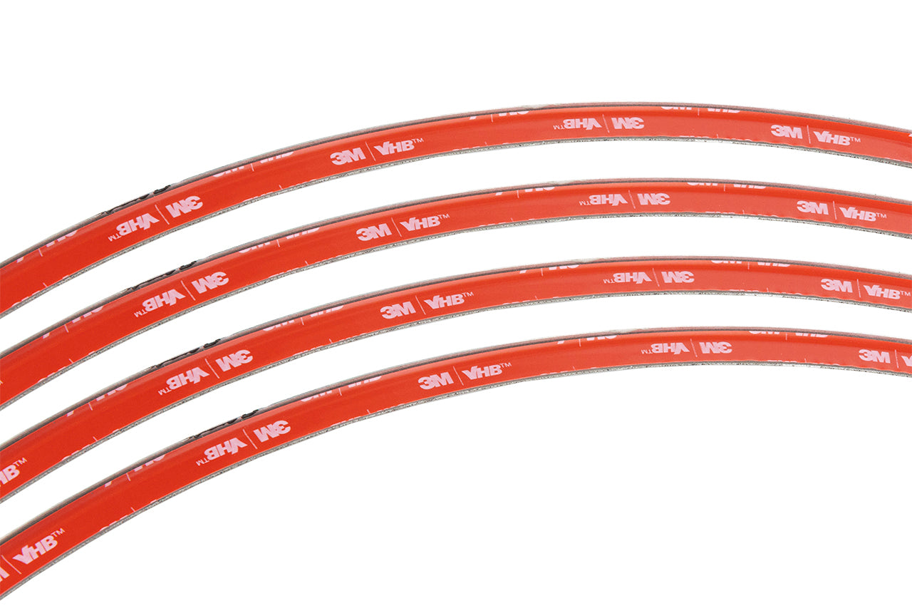 Tesla Wheel Rim Protection System - Aluminum Ring Curb Rash / Scratch Guards (Set of 4)