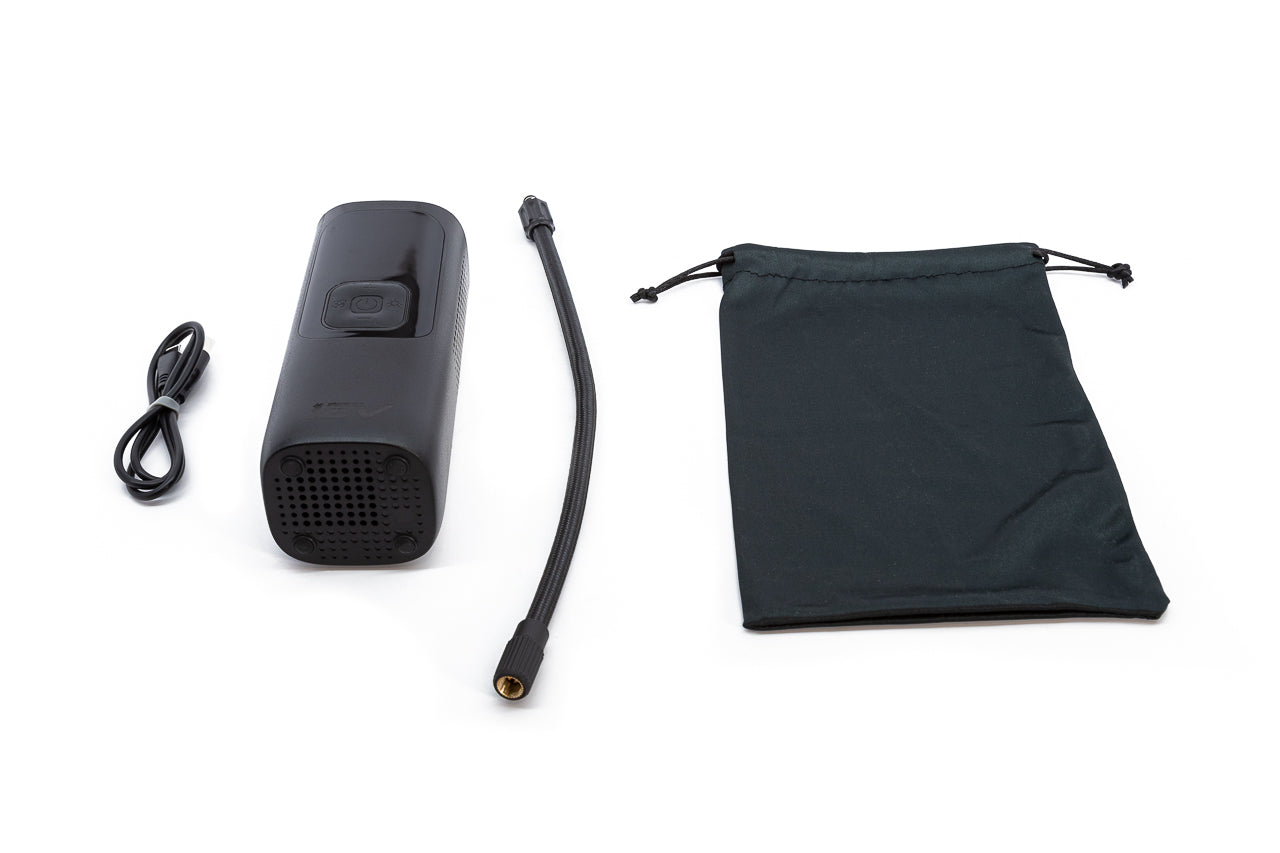 Tesla Winter Tire Package Special: Free AMaxx Tesla Digital Tire Inflator Cordless Portable Air Pump & Tesla Wheel Tire Totes Bundle