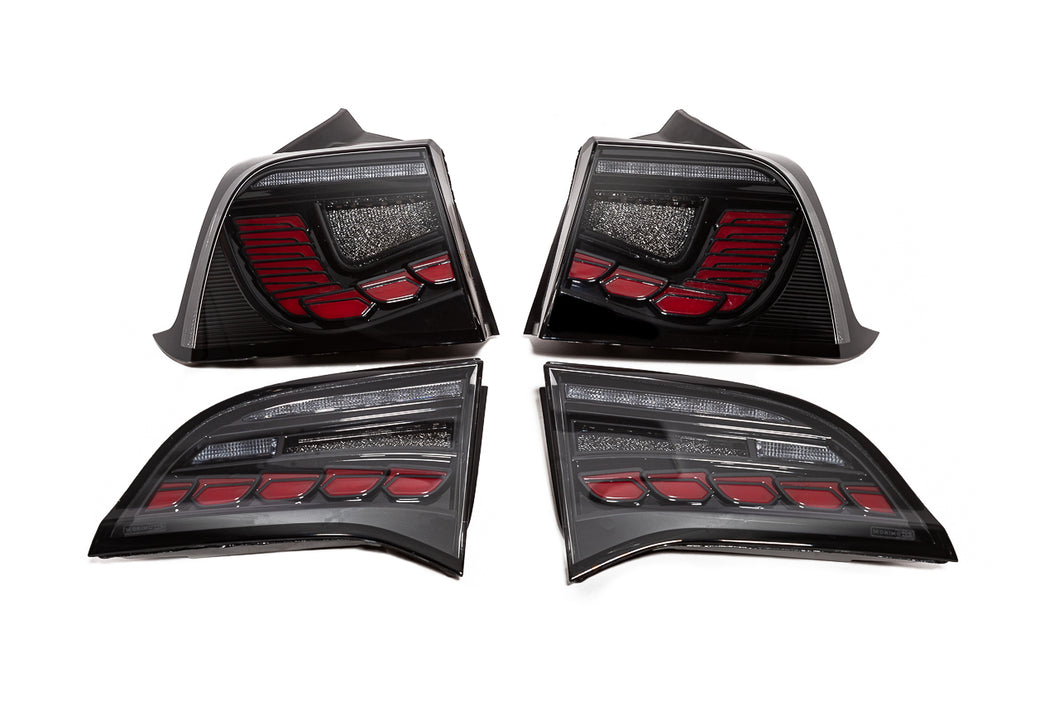 Tesla Model 3 / Y Morimoto Sequential LED Brake Tail Lights - T