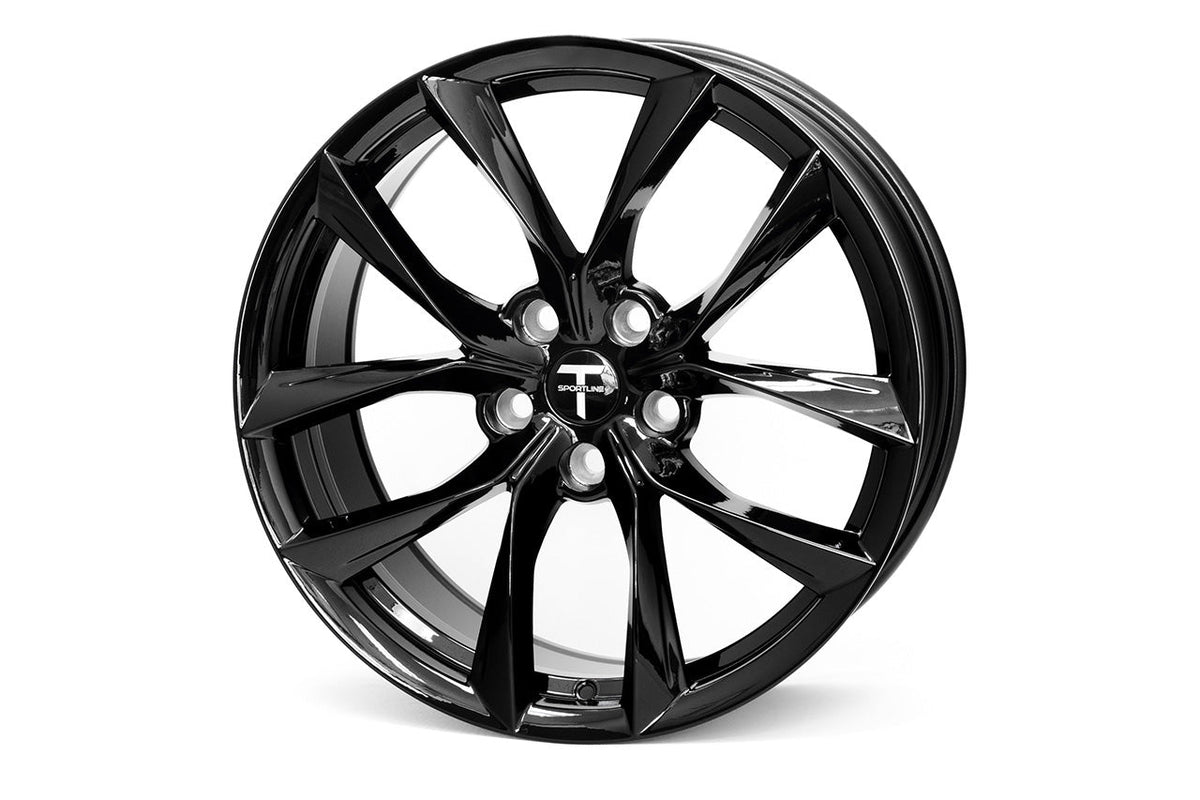 Overstock Special! TSS 20&quot; Tesla Model S Long Range &amp; Plaid Wheel in Gloss Black (Set of 4)