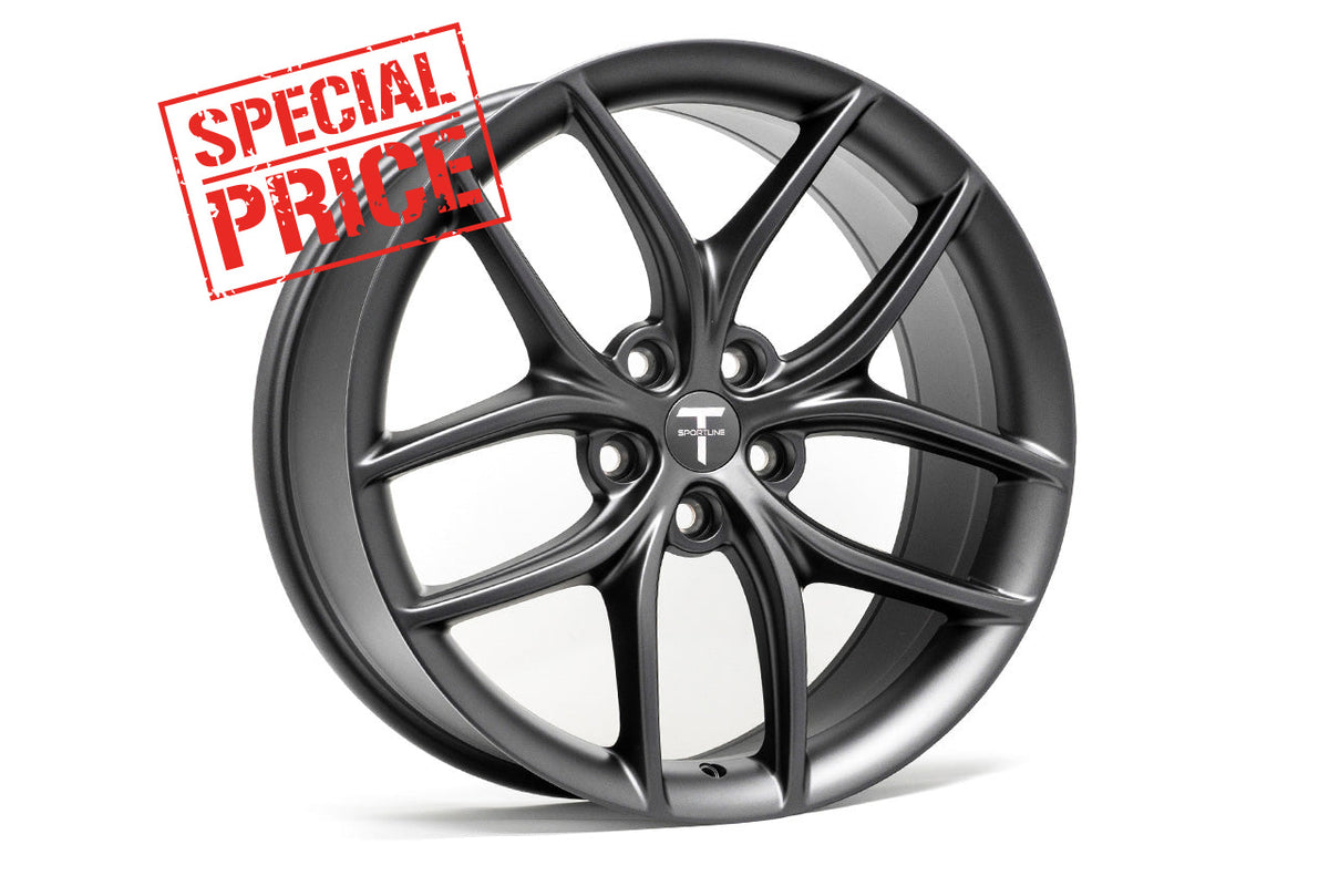 Tesla Model Y TS5 20&quot; Wheel in Satin Gray (Set of 4) Open Box Special!
