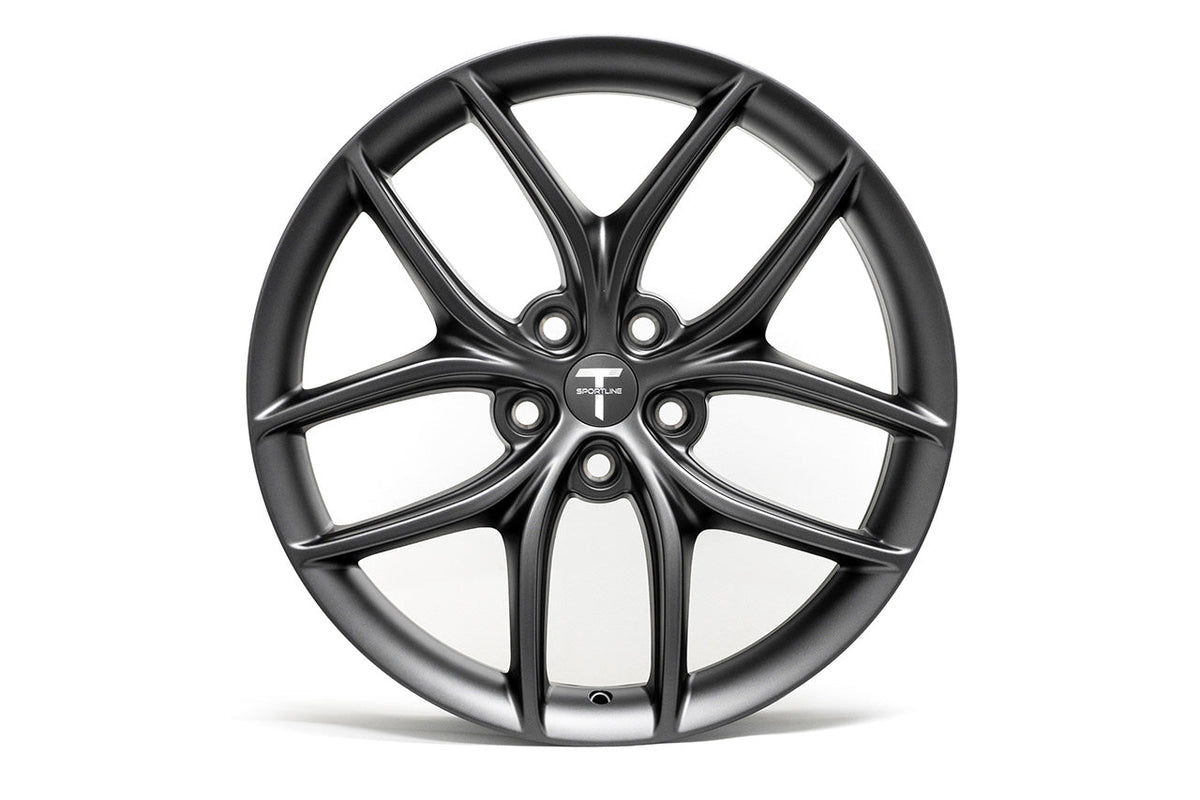 Tesla Model Y TS5 21&quot; Wheel in Satin Gray (Set of 4) Over Box Special!
