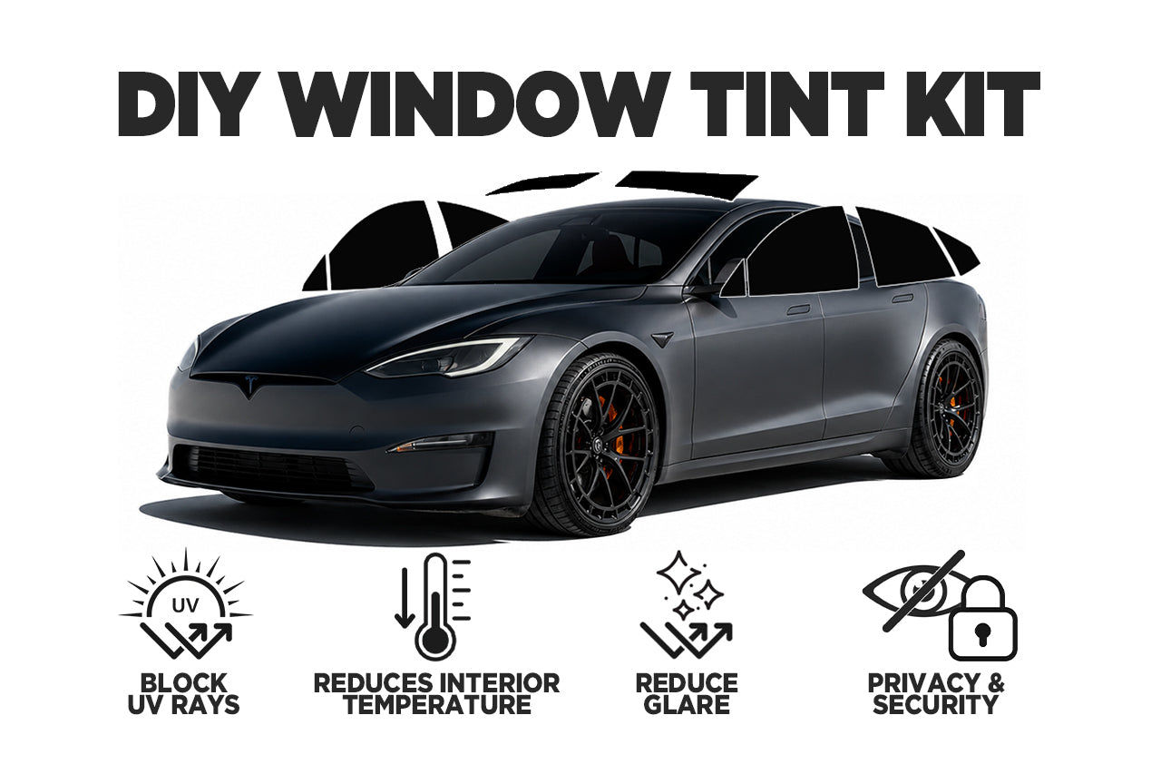 Tesla Model S Pre-Cut DIY Window Tint Kit