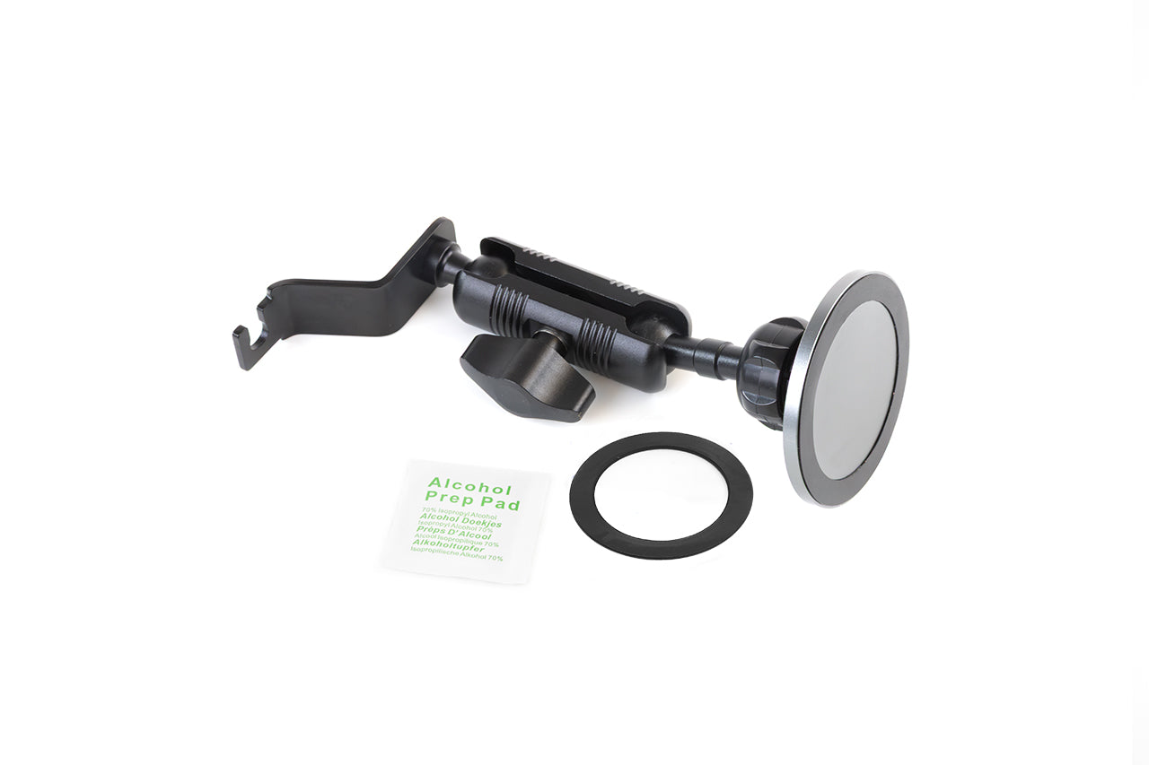 Tesla Model 3 Highland / Y Juniper Super Sturdy Bolt-on Phone Mount & Wireless MagSafe Charger