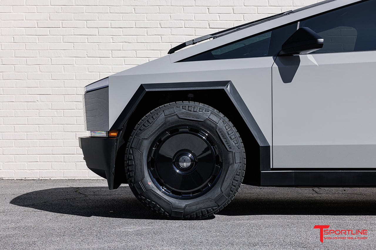 CTM 20" Tesla Cybertruck Fully Forged Monoblock Tesla Wheel and Tire Package (Set of 4)