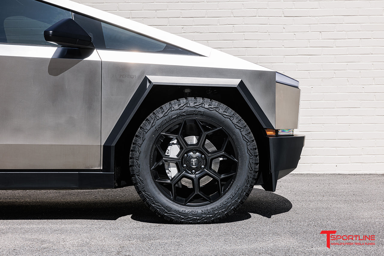 CT7 22" Tesla Cybertruck Fully Forged Lightweight Tesla Wheel (Set of 4)