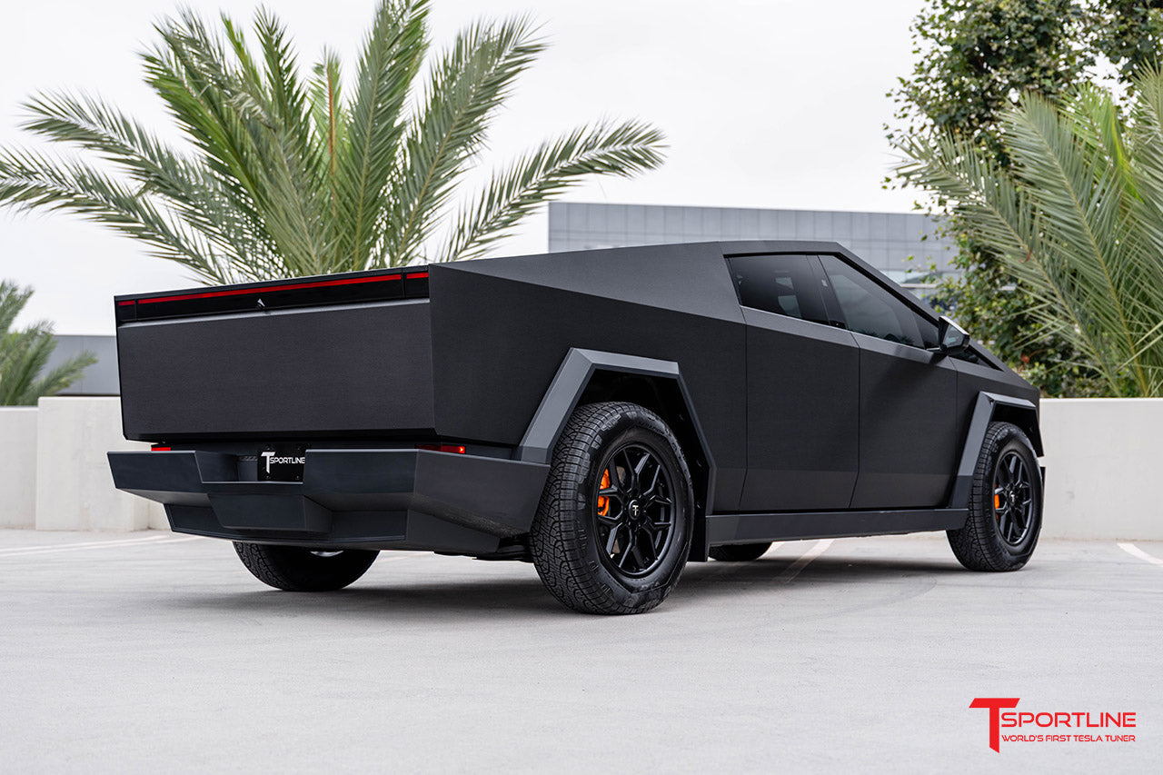 Super Saver Tesla Cybertruck Winter Snow Tire and AeroMaxx 20" Wheel Package (Set of 4)