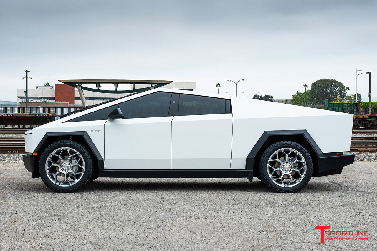 CT7 24" Tesla Cybertruck Fully Forged Lightweight Tesla Wheel (Set of 4)