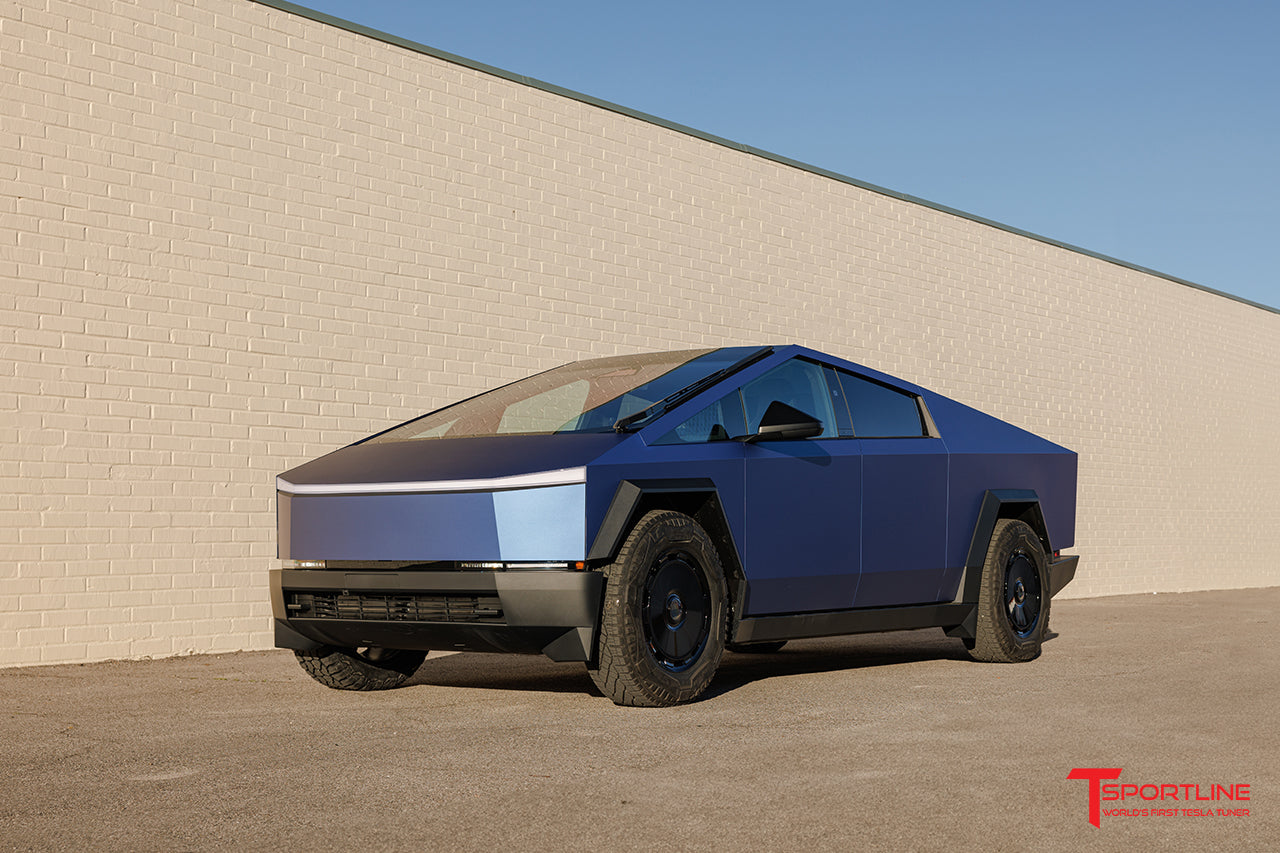 CTM 20" Tesla Cybertruck Fully Forged Monoblock Tesla Wheel and Tire Package (Set of 4)