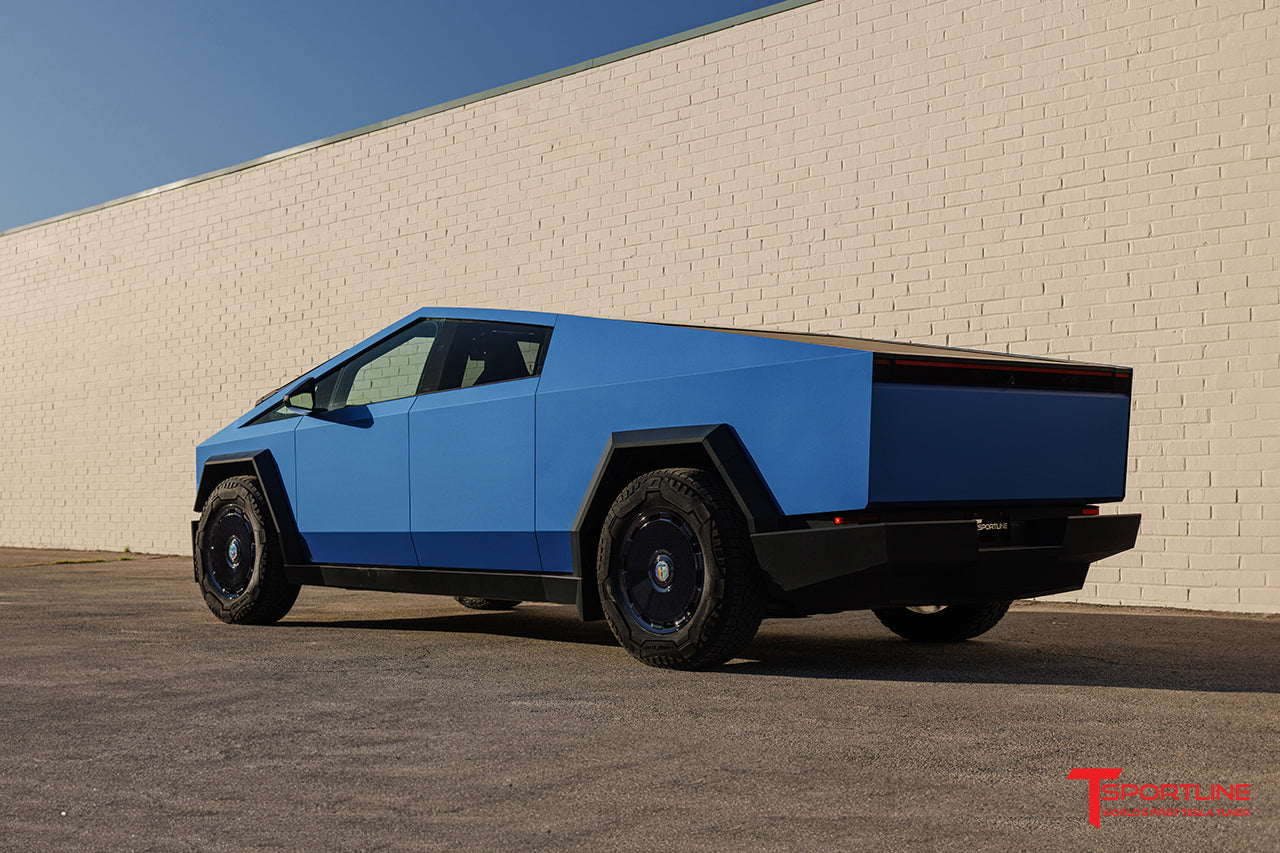 CTM 20" Tesla Cybertruck Fully Forged Monoblock Tesla Wheel and Tire Package (Set of 4)