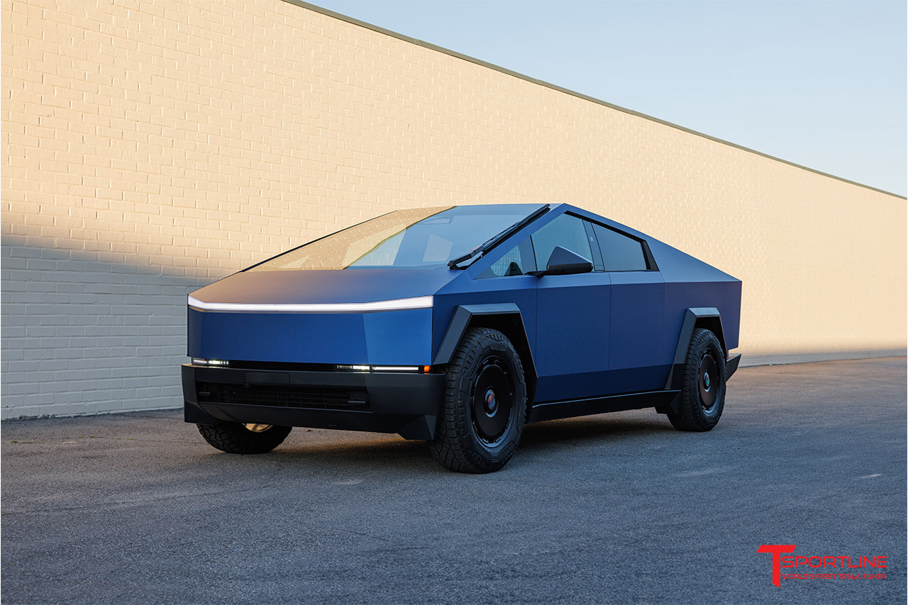 CTM 20" Tesla Cybertruck Fully Forged Monoblock Tesla Wheel and Tire Package (Set of 4)