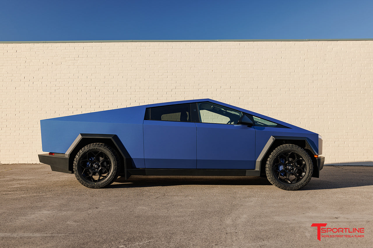 CT7 22" Tesla Cybertruck Fully Forged Lightweight Tesla Wheel and Tire Package (Set of 4)