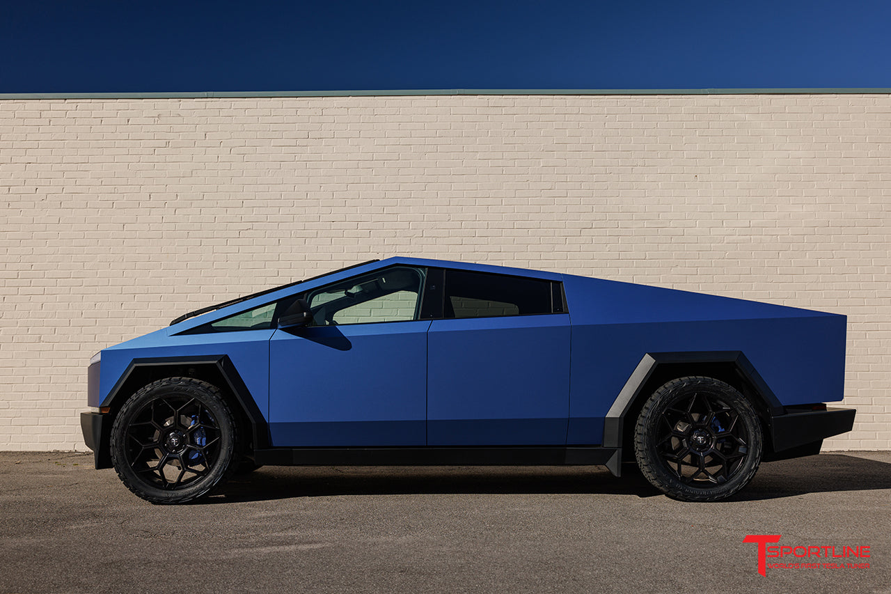 Tesla Cybertruck CT7 24" Fully Forged Lightweight Tesla Wheel and Tire Package (Set of 4) Open Box Special!