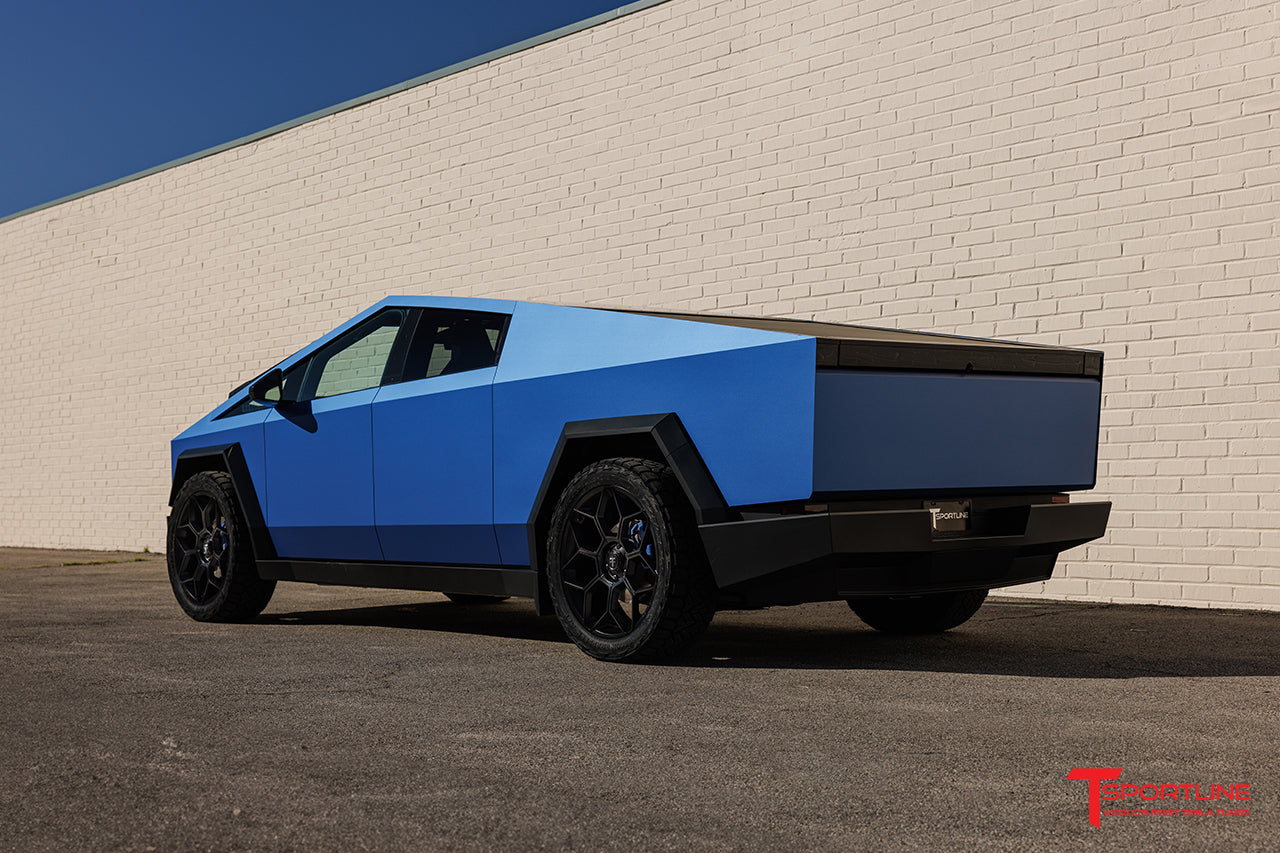 Tesla Cybertruck CT7 24" Fully Forged Lightweight Tesla Wheel and Tire Package (Set of 4) Open Box Special!