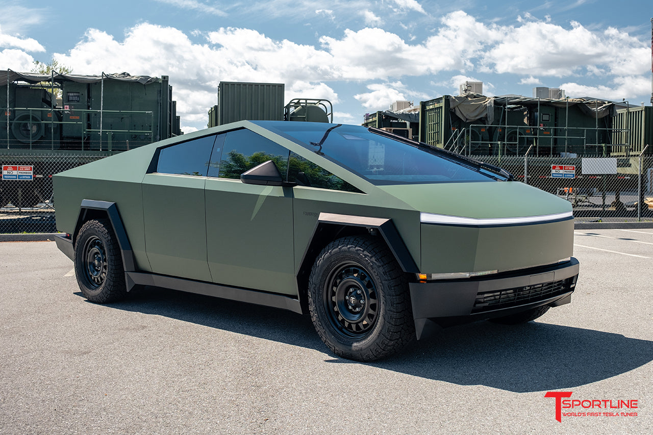 Tesla Cybertruck TCS 20" 'Cyber Steelie' Steel Wheels Overstock Blowout Special!