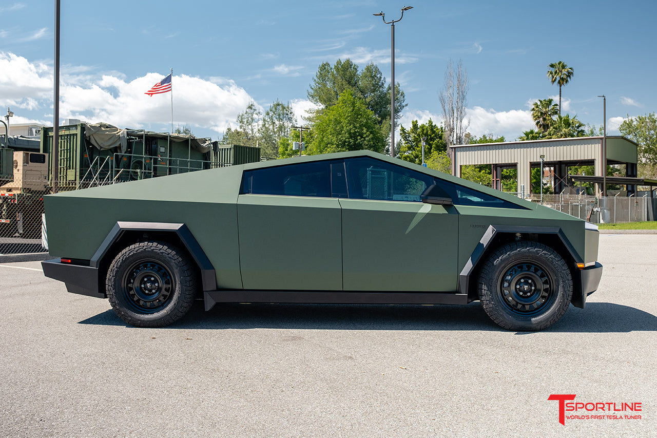 Tesla Cybertruck TCS 20" 'Cyber Steelie' Steel Wheels Overstock Blowout Special!