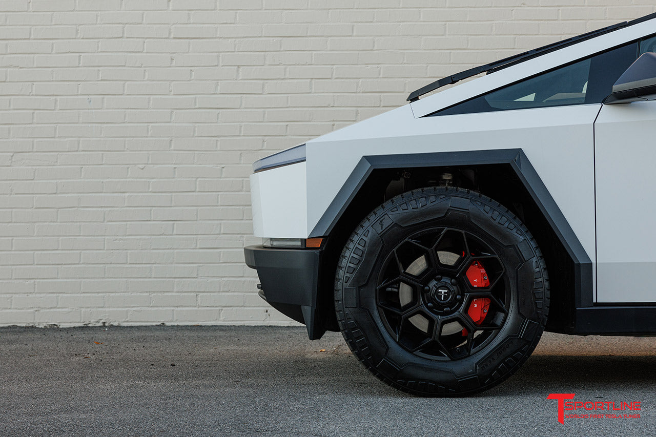 CT7 20" Tesla Cybertruck Fully Forged Lightweight Tesla Replacement Wheel and Tire