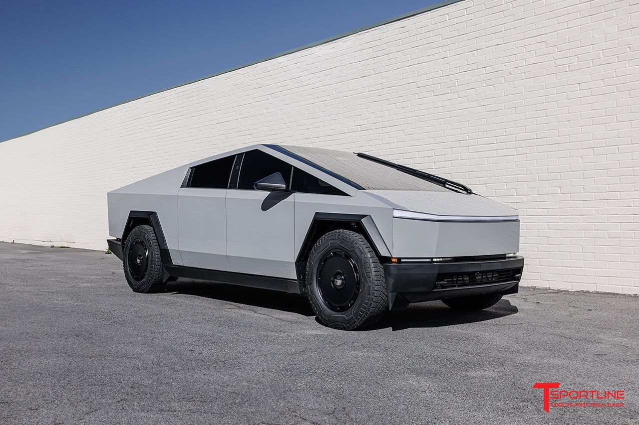 CTM 20" Tesla Cybertruck Fully Forged Monoblock Tesla Wheel and Tire Package (Set of 4)