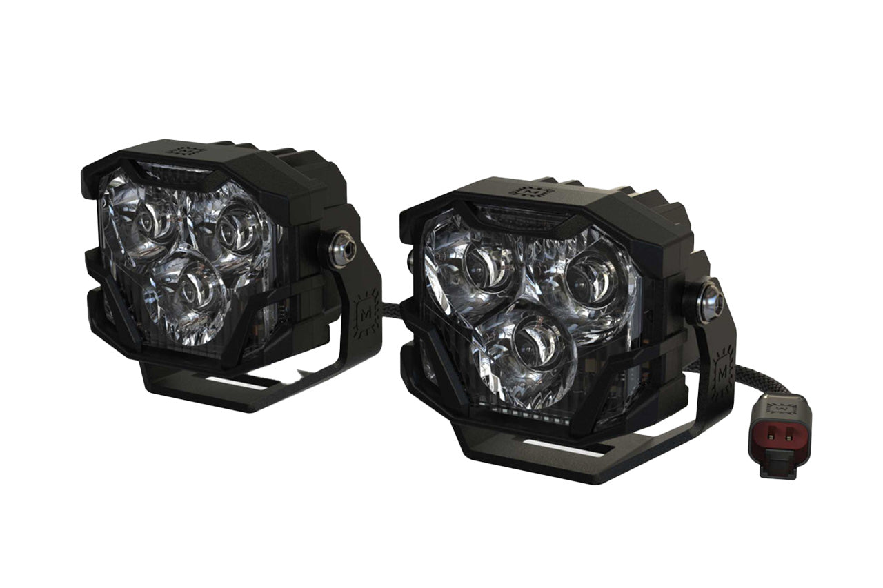 Tesla Model Y LED Pod Ditch Light Kit with Morimoto Bangers