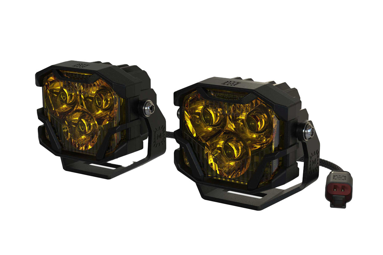 Tesla Model Y LED Pod Ditch Light Kit with Morimoto Bangers