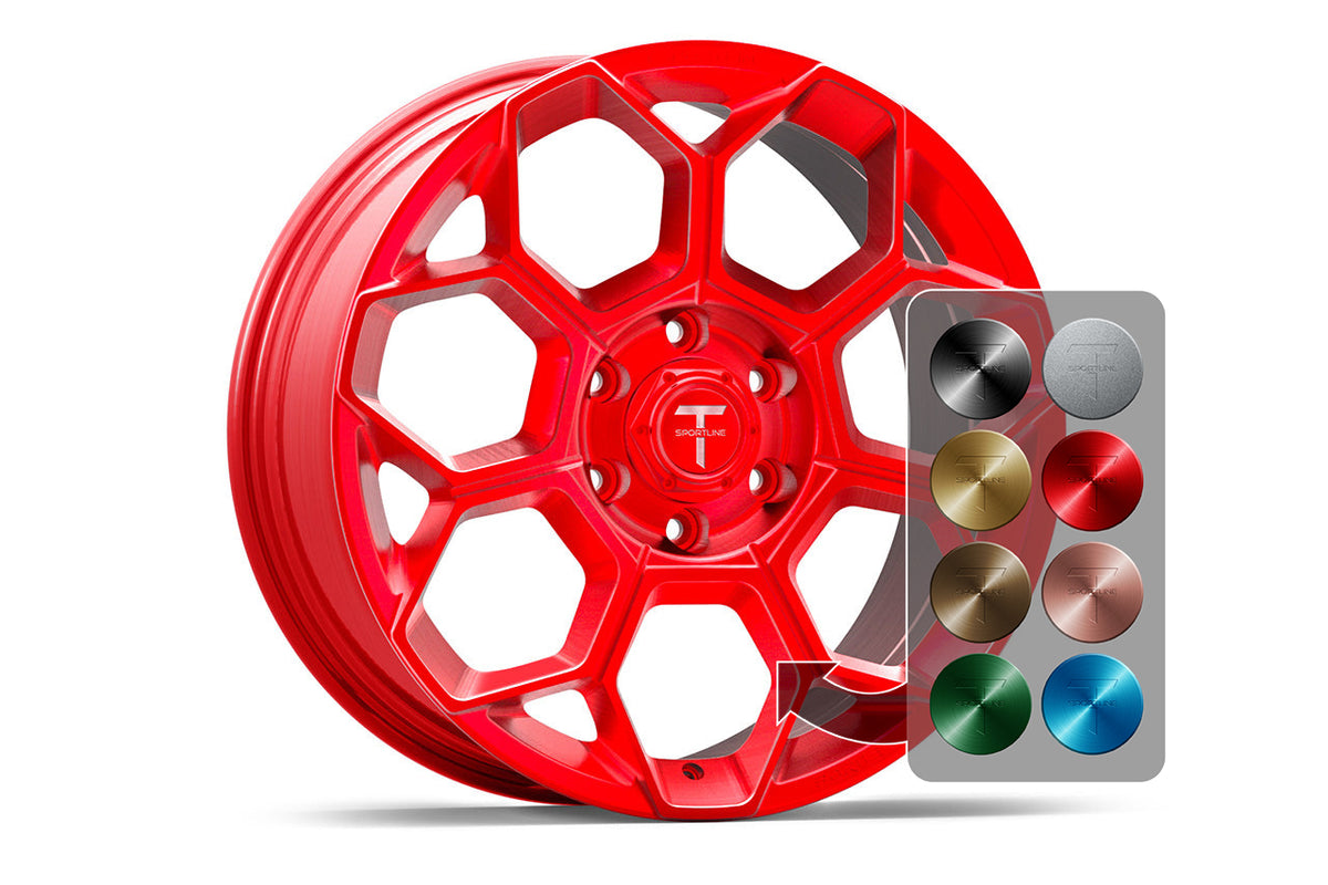 CT7 24&quot; Tesla Cybertruck Fully Forged Lightweight Tesla Wheel (Set of 4)