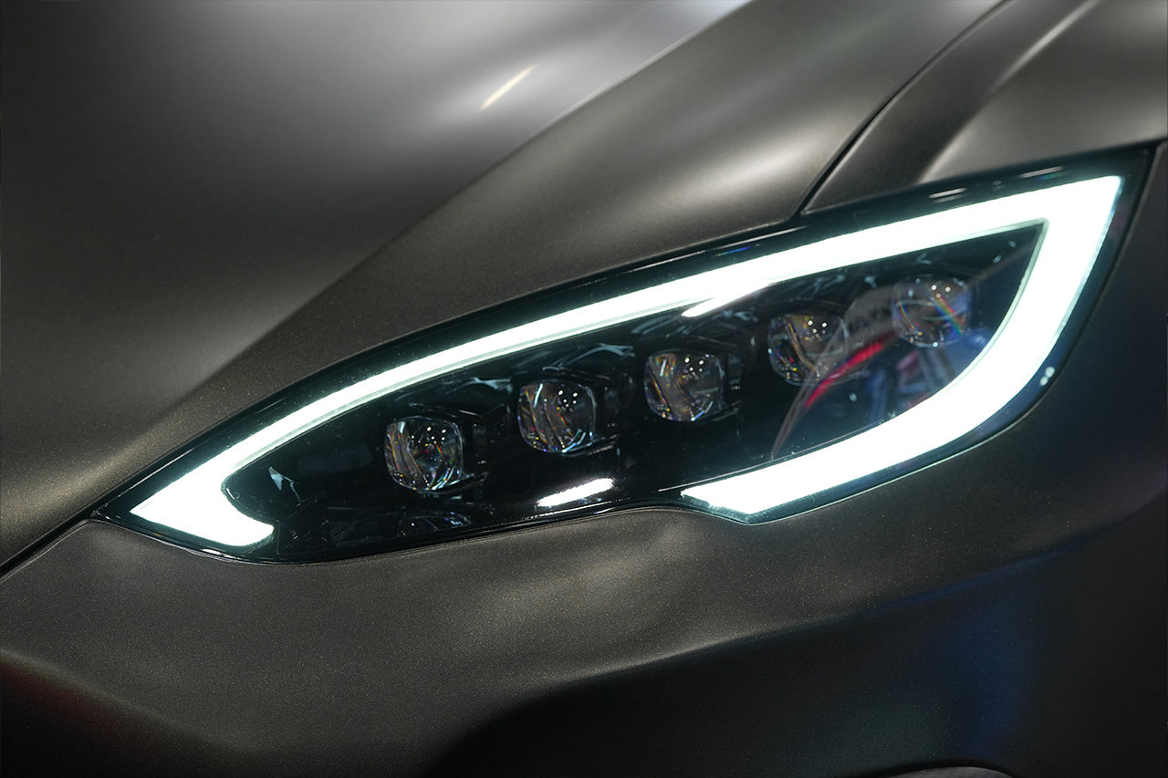 AlphaRex NOVA-Series 5x LED Projector Headlights for Tesla Model S (2012-2020)