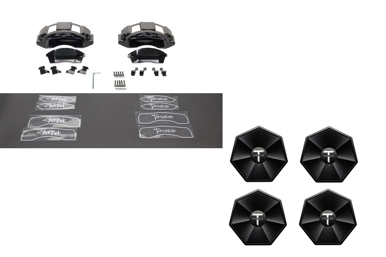 Tesla Cybertruck Brake Caliper Cover Set - Performance Look - Precision Fit Die Cast Bolt-on