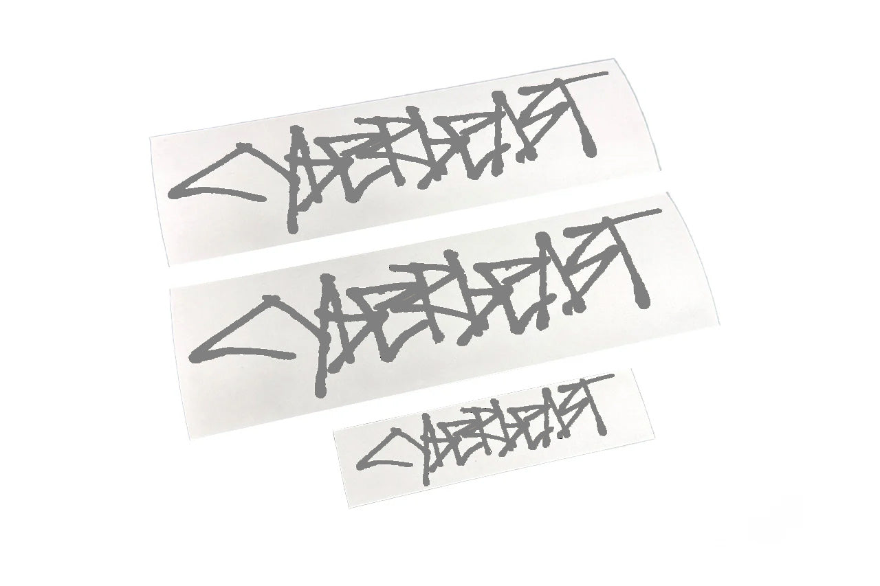 Cyberbeast Fender & Small Tailgate Decal for Cybertruck (Vinyl Wrap Replacement Badge)