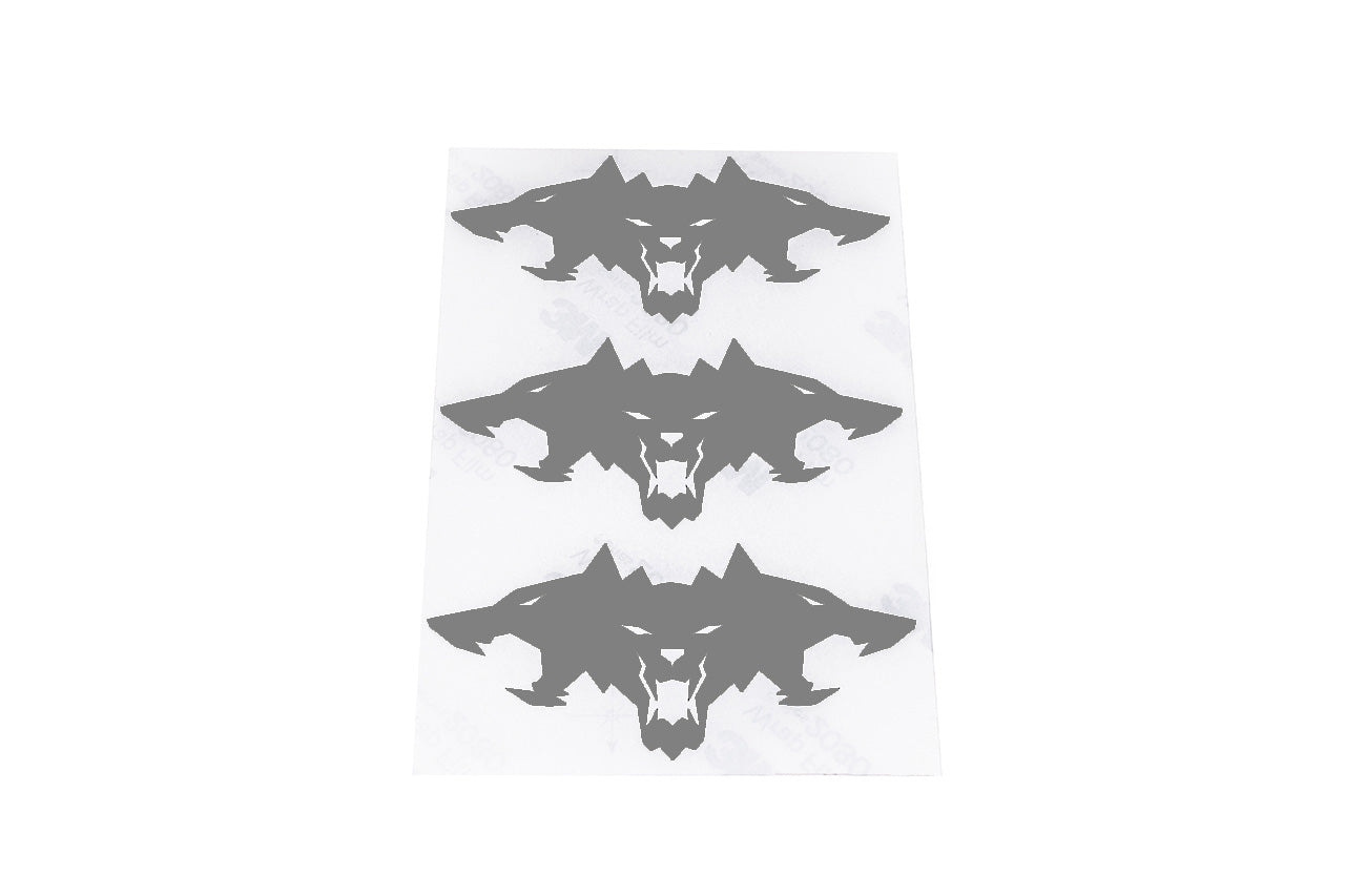 Cyberbeast Fender & Small Tailgate Decal for Cybertruck (Vinyl Wrap Replacement Badge)