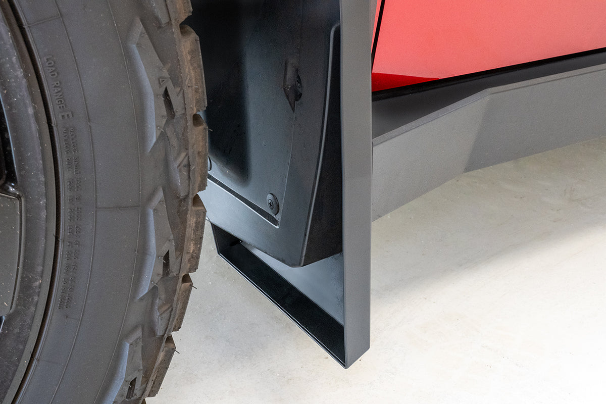 Tesla Cybertruck Mud Flaps - Factory Style (Set of 4)